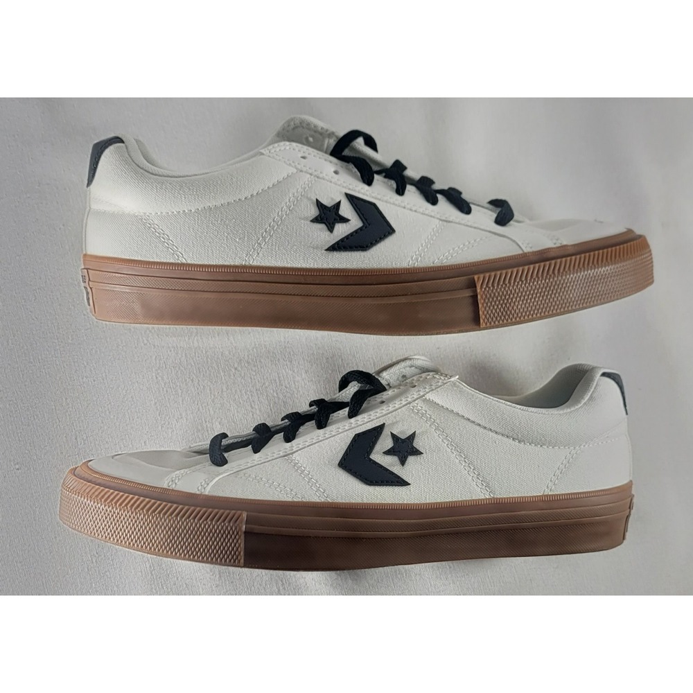 Converse Sport Casual Ox A13787C Sneakers White/Black Men's Size 10 Women's 11.5 - Picture 6 of 7